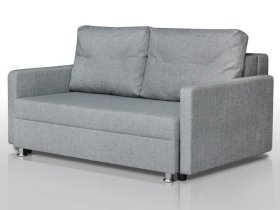 Диван Реал 140 с подлокотниками грей в Пангоды - pangody.mebel-tymen.ru | фото