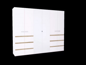 Анона 7 Шкаф для одежды и белья 6-створчатый в Пангоды - pangody.mebel-tymen.ru | фото