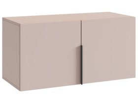 Антресоль двухдверная L800 Баско кашемир в Пангоды - pangody.mebel-tymen.ru | фото