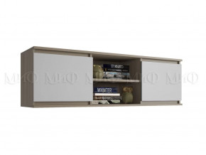 Антресоль Челси Белый глянец, дуб сонома в Пангоды - pangody.mebel-tymen.ru | фото