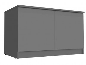 Антресоль-тумба Челси Графит в Пангоды - pangody.mebel-tymen.ru | фото