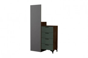 Брента Комод с зеркалом Оливковый в Пангоды - pangody.mebel-tymen.ru | фото