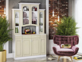 Буфет 4-х створчатый Констанция Фисташка, Мускат в Пангоды - pangody.mebel-tymen.ru | фото