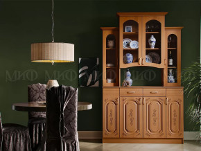 Буфет 4-х створчатый Лиза-2 Ольха матовый в Пангоды - pangody.mebel-tymen.ru | фото