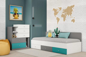 Детская Клео ОК-4, графит, миндаль, океан Диал в Пангоды - pangody.mebel-tymen.ru | фото