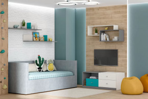 Детская Клео ОК-6, графит, миндаль, океан Диал в Пангоды - pangody.mebel-tymen.ru | фото