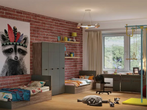 Детская Наоми графит нубук в Пангоды - pangody.mebel-tymen.ru | фото