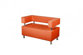 Диван 3-х местный Рейли (оранжевый) в Пангоды - pangody.mebel-tymen.ru | фото