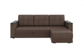 Диван АТЛАНТ угловой без столика Марика чёрный в Пангоды - pangody.mebel-tymen.ru | фото