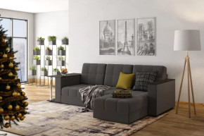 Диван АТЛАНТ угловой со столиком Neo 10 шоколад в Пангоды - pangody.mebel-tymen.ru | фото