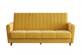 Диван-кровать Монако Модель 002 Велюр Ультра Мустард в Пангоды - pangody.mebel-tymen.ru | фото