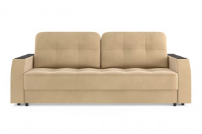Диван-кровать Нью-Йорк Модель 036 Велюр Луна 05 беж в Пангоды - pangody.mebel-tymen.ru | фото