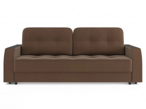 Диван-кровать Нью-Йорк Модель 036 Велюр Луна 25 браун в Пангоды - pangody.mebel-tymen.ru | фото
