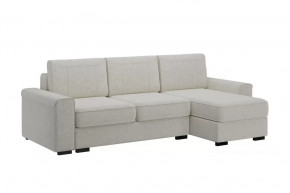 Диван-кровать угловой "Леон" перламутровый в Пангоды - pangody.mebel-tymen.ru | фото