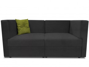 Диван модульный прямой Бергамо две секции Dream Grafit кат. 3 в Пангоды - pangody.mebel-tymen.ru | фото