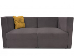 Диван модульный прямой Бергамо две секции Dream Grey кат. 3 в Пангоды - pangody.mebel-tymen.ru | фото