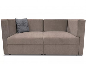 Диван модульный прямой Бергамо две секции Savana Plus Mocca кат. 1 в Пангоды - pangody.mebel-tymen.ru | фото