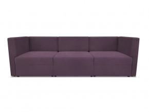 Диван модульный прямой Бергамо три секции Dream Plum кат. 3 в Пангоды - pangody.mebel-tymen.ru | фото