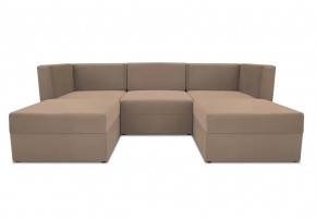 Диван модульный угловой Бергамо пять секций Dream Sand кат. 3 в Пангоды - pangody.mebel-tymen.ru | фото