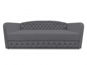 Диван-софа Гарвард-2 с каретной стяжкой Bingo Grafit кат.1 в Пангоды - pangody.mebel-tymen.ru | фото