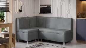 Диван  угловой «Каир» ГН №1 Исп.2 Велюр Camaro 18 (серый) в Пангоды - pangody.mebel-tymen.ru | фото