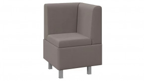 Диван угловой «Каир» Исп.2 Велюр Camaro 05 (мокко) в Пангоды - pangody.mebel-tymen.ru | фото