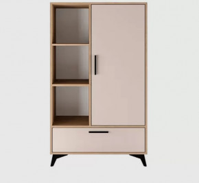 ЕВА Буфет 800 1С1Я (ш800*г411*в1351мм), Сатин в Пангоды - pangody.mebel-tymen.ru | фото