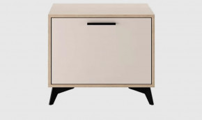 ЕВА Тумба 600 1С (ш600*г411*в509мм), Сатин в Пангоды - pangody.mebel-tymen.ru | фото