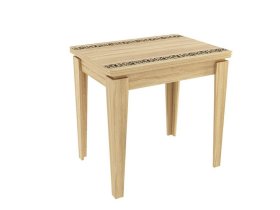 Стол обеденный раскладной Фантазия дуб сонома в Пангоды - pangody.mebel-tymen.ru | фото