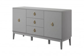 Фарго Комод 2 двери 3 ящика Антрацит в Пангоды - pangody.mebel-tymen.ru | фото