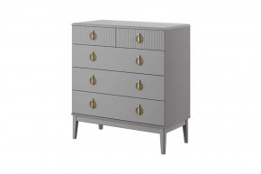 Фарго Комод 5 ящиков 890 Антрацит в Пангоды - pangody.mebel-tymen.ru | фото