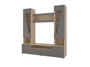 Гостиная Анталия 2 Сонома - Графит софт в Пангоды - pangody.mebel-tymen.ru | фото