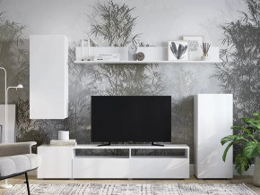 Гостиная Лира ЛДСП белый в Пангоды - pangody.mebel-tymen.ru | фото