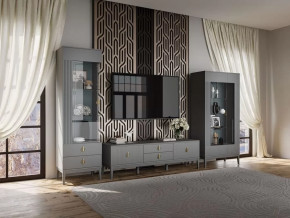 Гостиная модульная Фарго антрацит в Пангоды - pangody.mebel-tymen.ru | фото