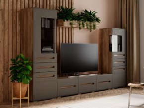 Гостиная Наоми графит нубук в Пангоды - pangody.mebel-tymen.ru | фото