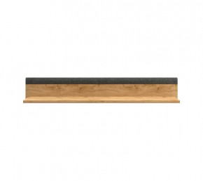 GRACE полка POL140 (Дуб наварра/Графит) в Пангоды - pangody.mebel-tymen.ru | фото