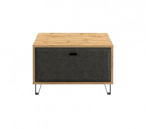 GRACE тумба KOM1K (Дуб наварра/Графит) в Пангоды - pangody.mebel-tymen.ru | фото