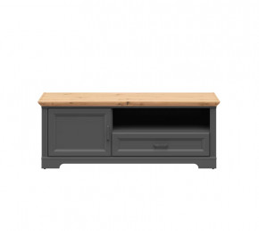 JASMIN тумба RTV1D1S (Графит/ Дуб артизан) в Пангоды - pangody.mebel-tymen.ru | фото