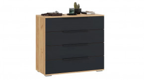 Комод «Джоли» Дуб Крафт золотой, Графит матовый в Пангоды - pangody.mebel-tymen.ru | фото