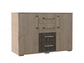 Комод К-3.0 ВЕРСАЛЬ-2 Дуб баррик/Ясень анкор/Белый в Пангоды - pangody.mebel-tymen.ru | фото