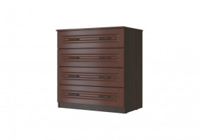 Комод "Кантри" 4 ящика, орех в Пангоды - pangody.mebel-tymen.ru | фото