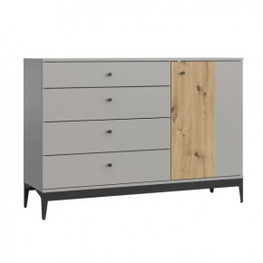 Комод КД-140 Нордик НК-мебель в Пангоды - pangody.mebel-tymen.ru | фото