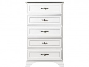 Комод Kentaki S320-KOM5S белый в Пангоды - pangody.mebel-tymen.ru | фото