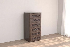 Комод Кэт-4 6 ящиков Венге Диал в Пангоды - pangody.mebel-tymen.ru | фото