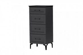 Комод Шарм К-4 Антрацит в Пангоды - pangody.mebel-tymen.ru | фото