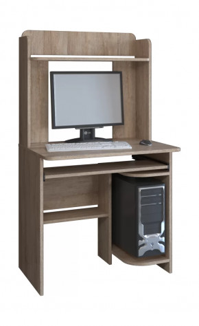 Компьютерный стол КЛ №5.5 Дуб баррик в Пангоды - pangody.mebel-tymen.ru | фото