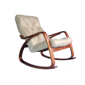 Кресло качалка Гранд замша Legion mocca в Пангоды - pangody.mebel-tymen.ru | фото