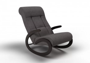 Кресло-качалка Мальта ткань галька в Пангоды - pangody.mebel-tymen.ru | фото