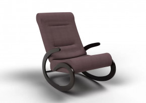Кресло-качалка Мальта ткань кофе с молоком в Пангоды - pangody.mebel-tymen.ru | фото