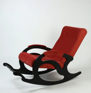 Кресло-качалка Тироль ткань-Терракот в Пангоды - pangody.mebel-tymen.ru | фото